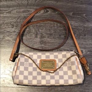 Louis Vuitton Eva in Damier azur